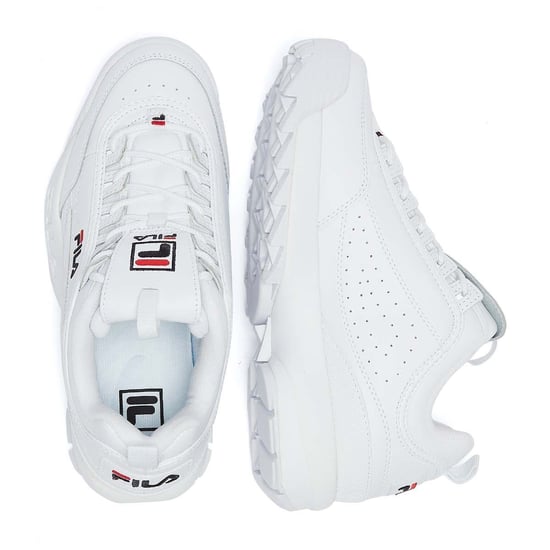 Shop Voor Fila Disruptor Ii Witte Premium Unisex Trainers - Image 6