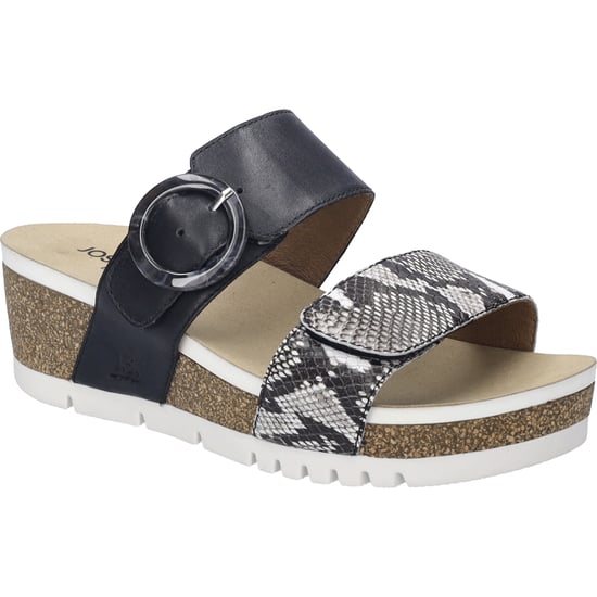 JOSEF SEIBEL Dam Sandal Quinn 14 i Svart - Image 1
