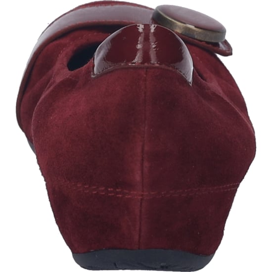 JOSEF SEIBEL Dames Ballerina Florina 06 in rood - Image 4