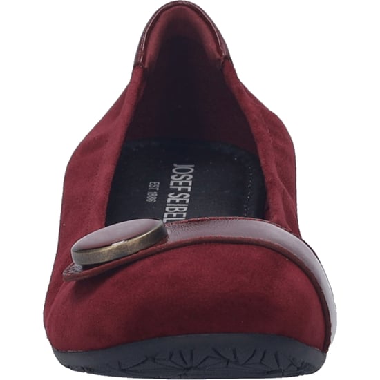 JOSEF SEIBEL Dames Ballerina Florina 06 in rood - Image 5