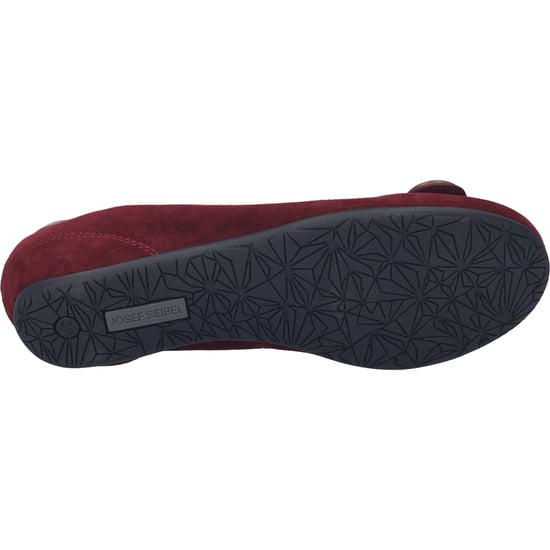 JOSEF SEIBEL Dames Ballerina Florina 06 in rood - Image 6