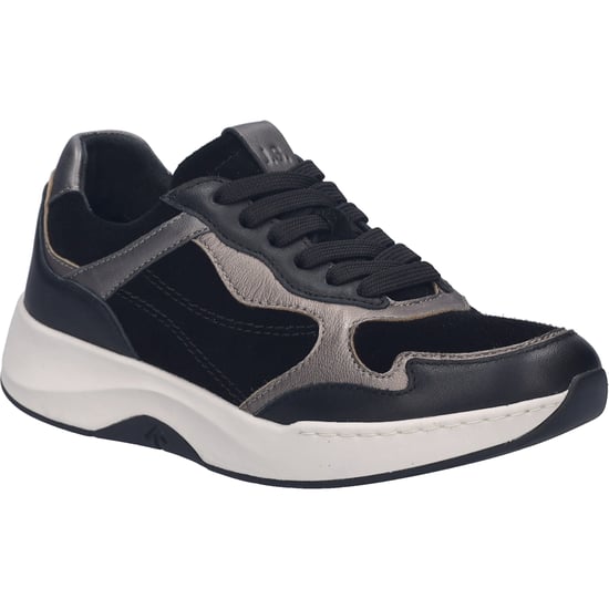 JOSEF SEIBEL Dam Sneaker Elli 18 i Svart - Image 1