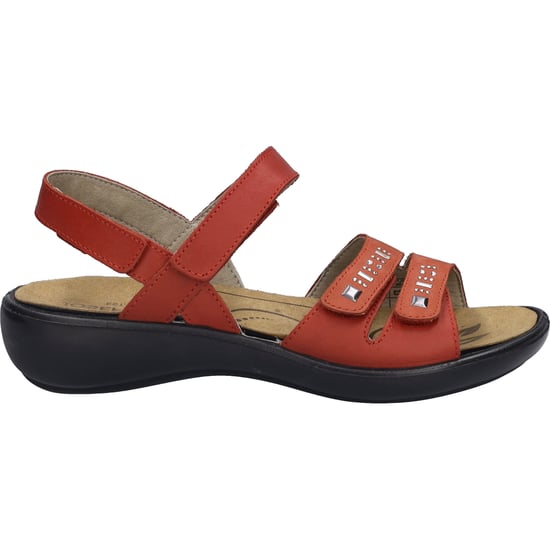 JOSEF SEIBEL Dames Sandaal Ibiza 86 in rood - Image 2