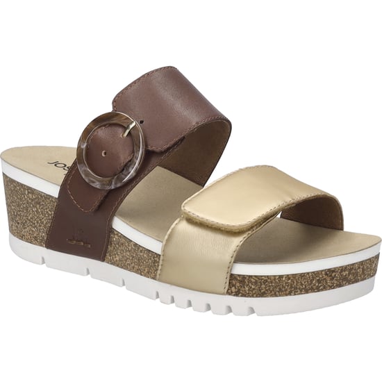 JOSEF SEIBEL Dam Sandal Quinn 14 i Guld - Image 1