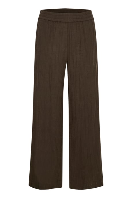 Pauline Wide Leg Elastic Waist Trousers - Image 2