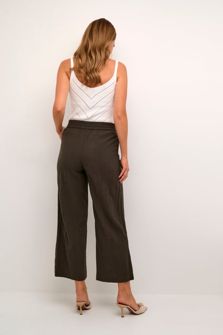 Pauline Wide Leg Elastic Waist Trousers - Image 5