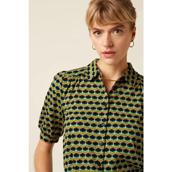 King Louie Carina blouse drift ponderosa green - Image 4