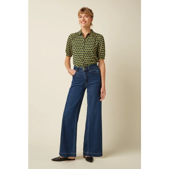 King Louie Carina blouse drift ponderosa green - Image 5