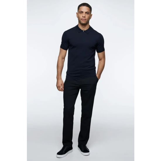 Genti Polo zip cool dry dark - Image 3