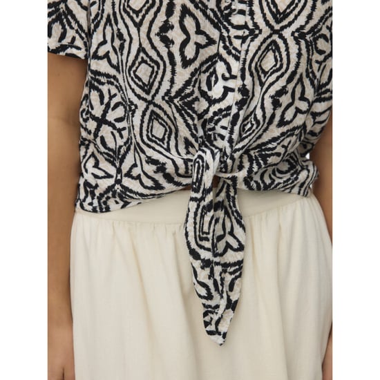 Vero Moda Vmmenny tie ss shirt wvn ga - Image 3