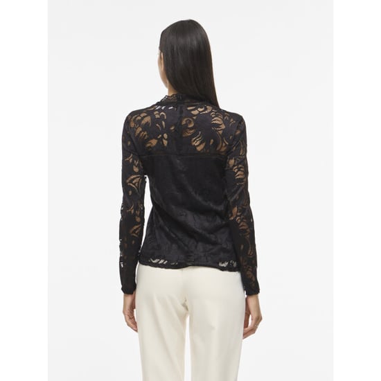 Vila Vistasia l/s lace top-noos - Image 2