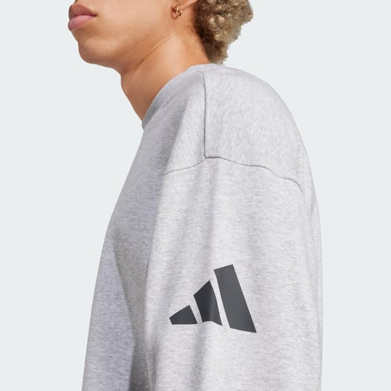 Essentials Loose Fit 3 Bar Logo Sweatshirt - Image 5
