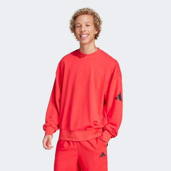 Essentials Loose Fit 3 Bar Logo Sweatshirt - Image 1