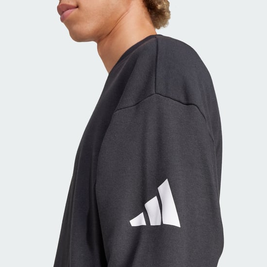 Essentials Loose Fit 3 Bar Logo Sweatshirt - Image 5