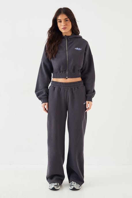 DSGN Studio Sport Boxy Crop Zip Through Hoodie - Image 5