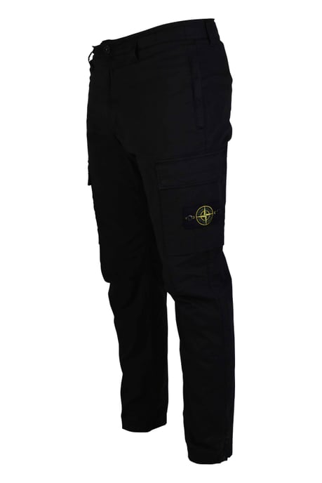 Stone Island Cargo Pants Black - Image 3