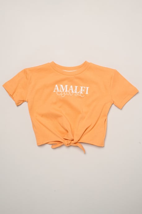 Amalfi Coast Printed Tee and Linen Shorts - Image 4
