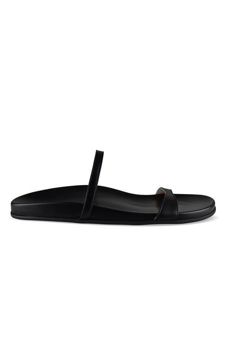 THE ROW Hugh sandaler Svart - Image 1