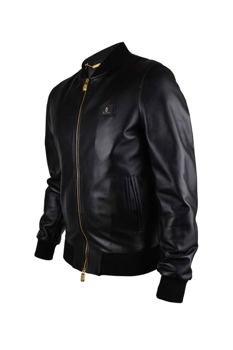 Billionaire Leren jas Zwart - Image 3