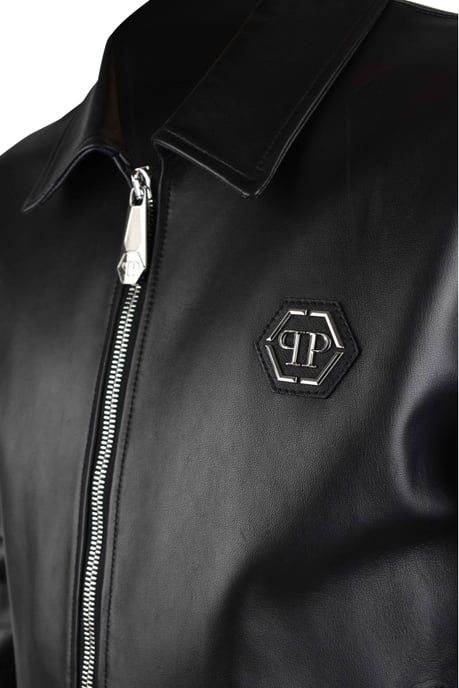 Philipp Plein Leather jacket Black - Image 3