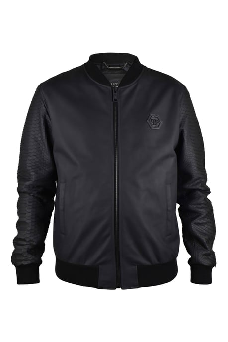 Philipp Plein Läderjacka Svart - Image 1