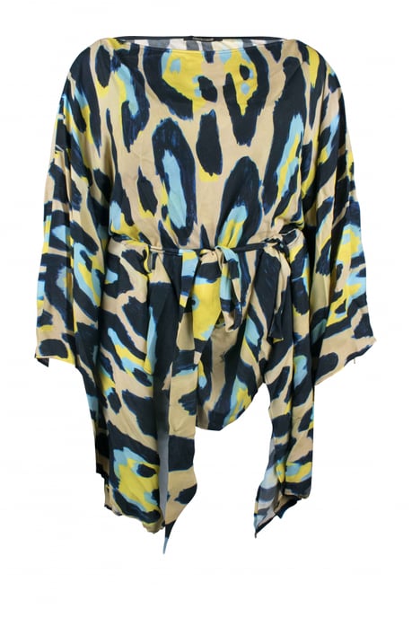 Roberto Cavalli Kaftan Blå - Image 1