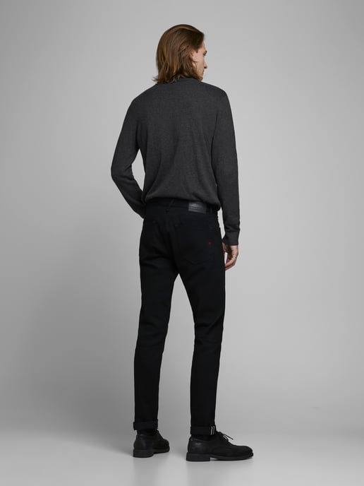Jack & Jones Tröja Emil Stickad Rullkrage Grå - Image 4