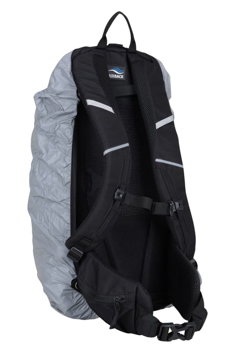 Iso-Vis Rucksack Rain Cover Waterproof Reflective Camping Backpack Protector Silver - Image 4