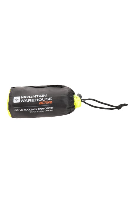 Iso-Vis Rucksack Rain Cover Waterproof Reflective Camping Backpack Protector Yellow - Image 3