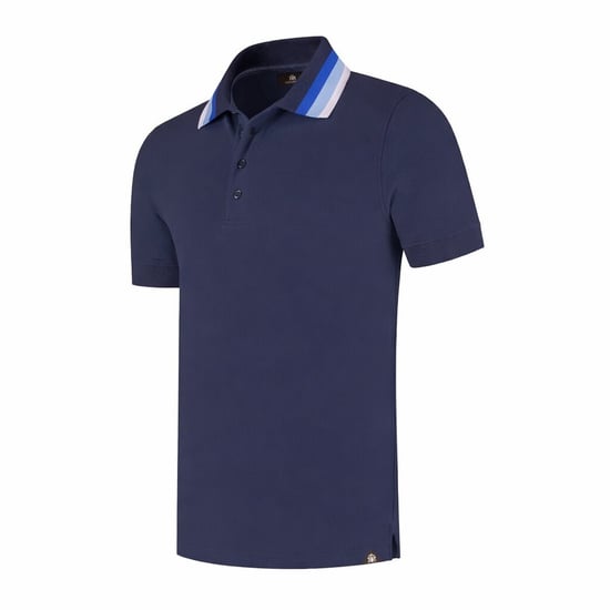 Circle of Gentlemen Polo SS Kris Polo Blauw - Image 1
