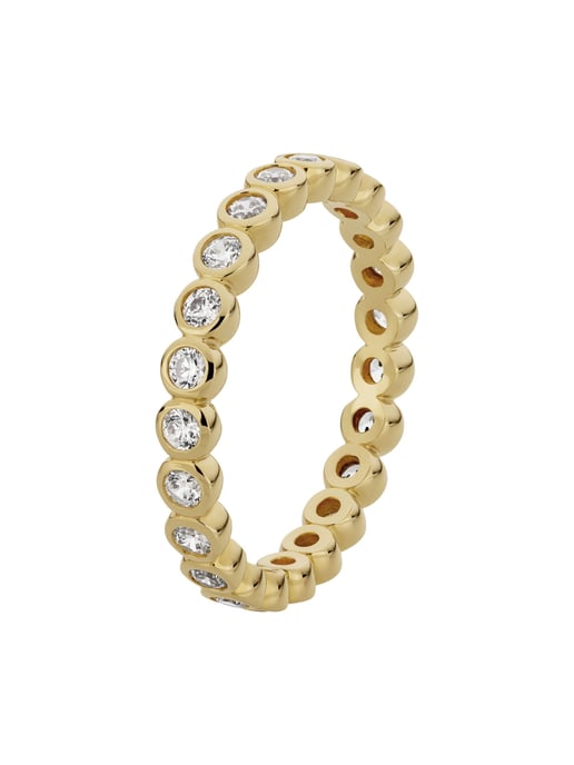 Orolino Ring 333/- Gelbgold glanz synth. Zirkonia - Image 3