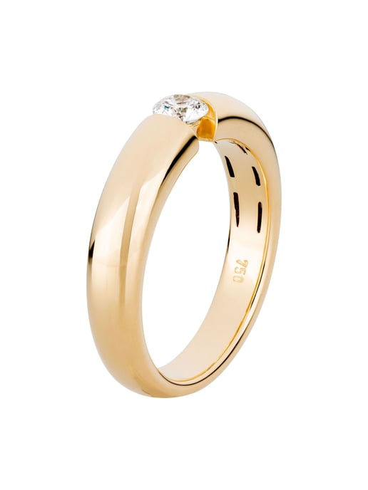 Orolino Ring Gold 750 mit natürlichem Brillant 0,25ct. - Image 1