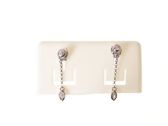 Orphelia Dames 925 Sterling Zilveren Oorbellen - Zilver ZO-5488 - Image 2