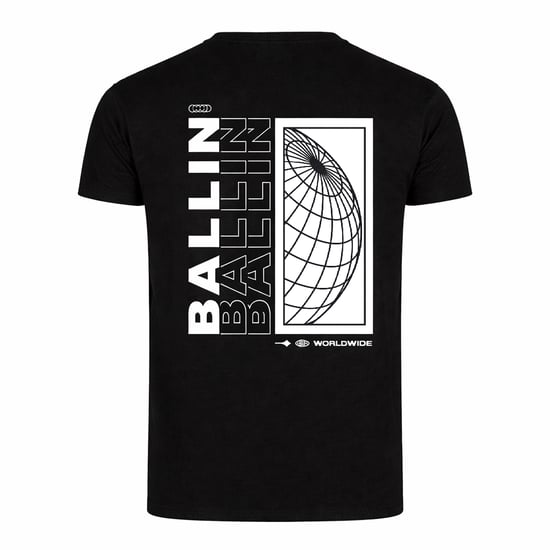 Ballin Est. 2013 Tee SS Backprint World Shirt Zwart - Image 2
