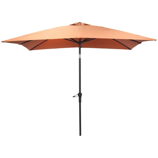 Garden Impressions Lotus parasol 250x250 cm carbon black koper - Image 1