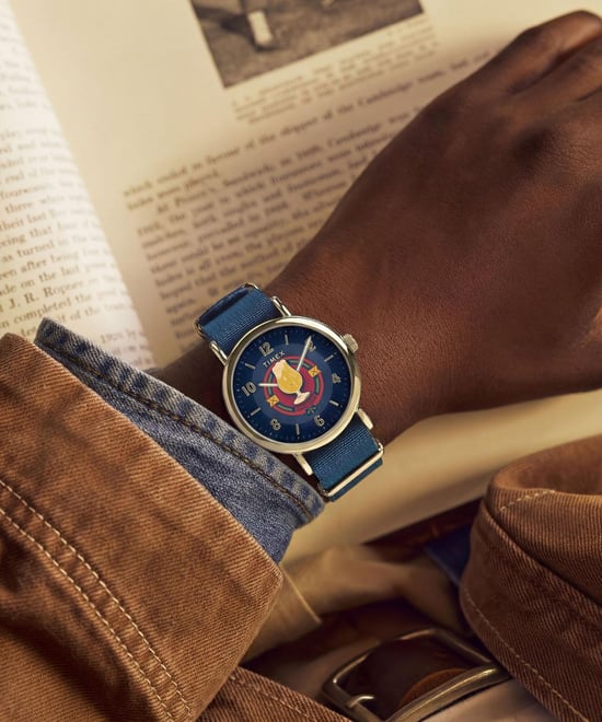 Timex Harry Potter X Timex Weekender Butterbeer Unisex Horloge Blauw TW2Y76100 - Image 5