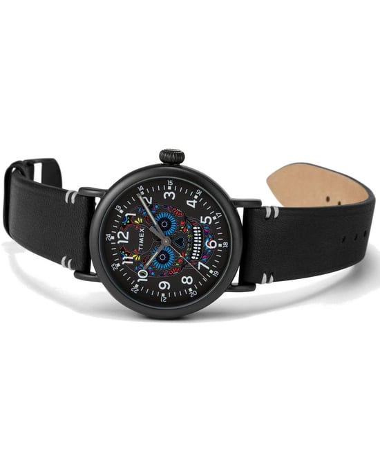 Timex Waterbury Standard Dia De Los Muertos Men's Black Watch TW2U95200 - Image 5