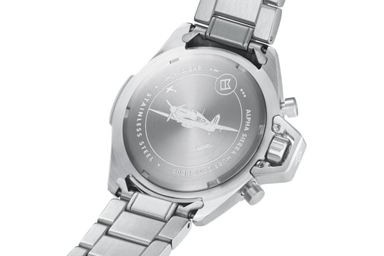 Alpha Sierra Horloge Hurricane Zilver - Image 3