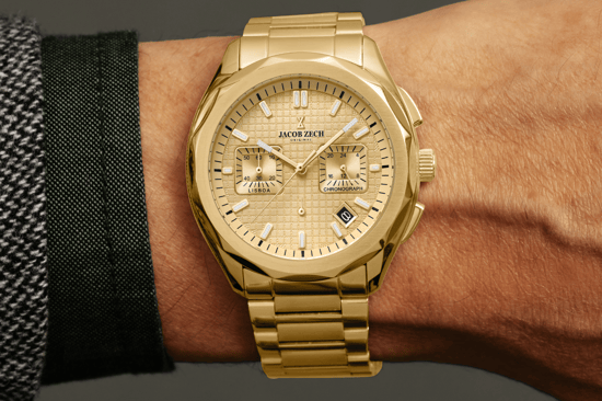 Jacob Zech Horloge Lisboa Goud - Image 4