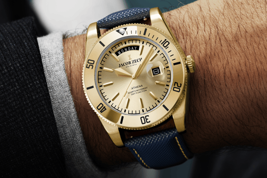 Jacob Zech Horloge Athena Goud - Image 4