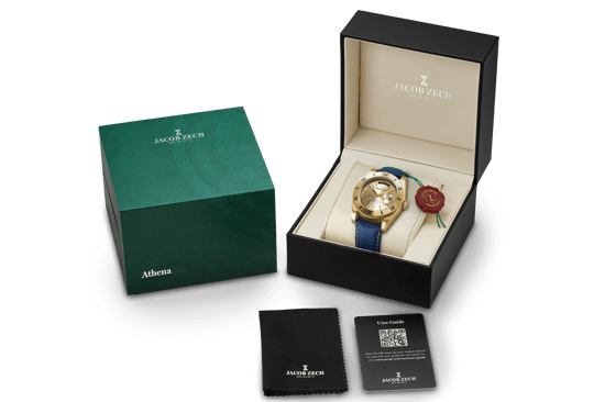 Jacob Zech Horloge Athena Goud - Image 5