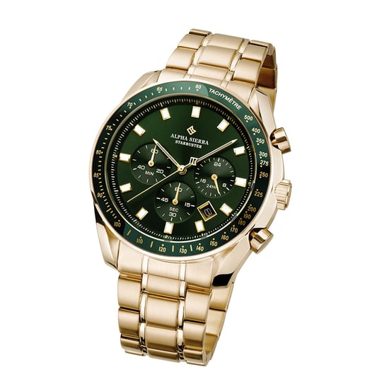 Alpha Sierra Horloge Starbuster Goud - Image 1