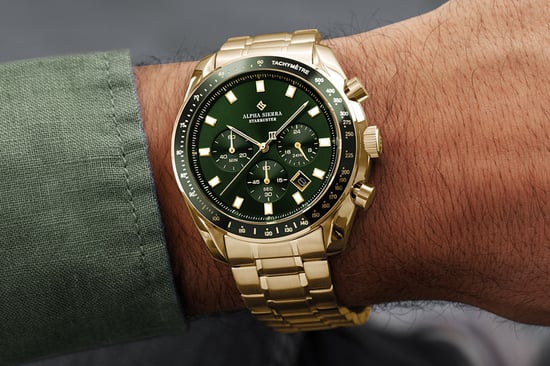 Alpha Sierra Horloge Starbuster Goud - Image 3