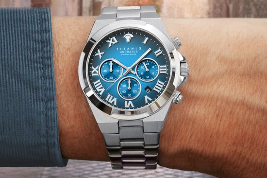 Titanio Horloge Augustus Zilver - Image 3