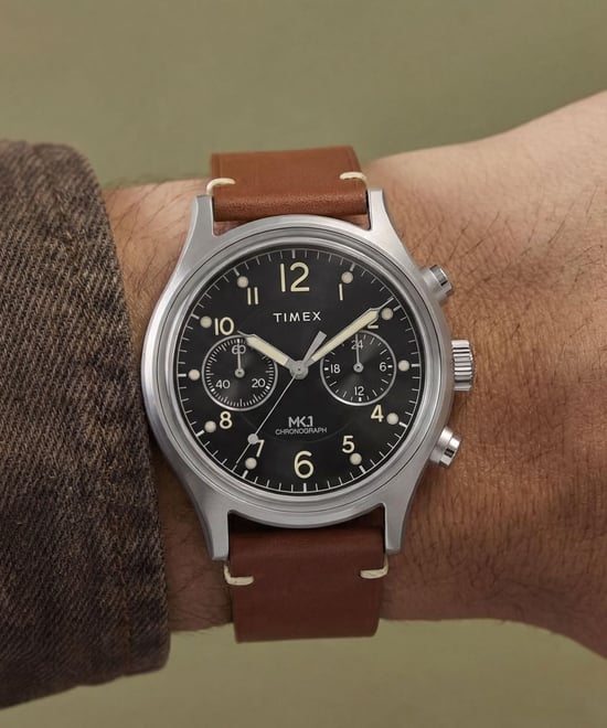 Timex Military Mk1 Men's Brown Watch TW2Y71100 - Image 6