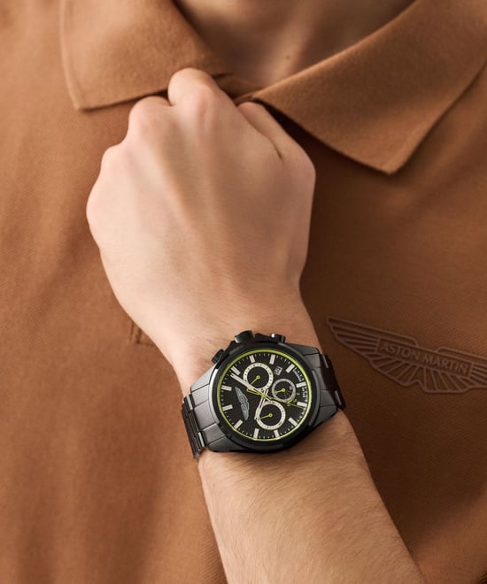 Aston Martin Aml Thrill Hlc W Heren Zwarte Horloge MTRH2S601 - Image 4