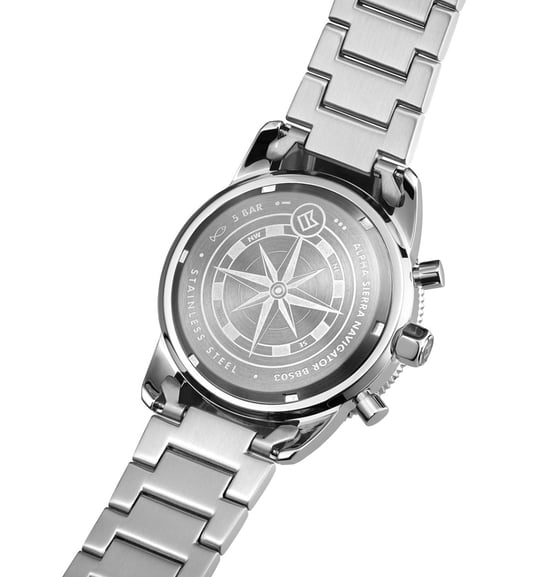 Alpha Sierra Klocka Navigator Silver - Image 3