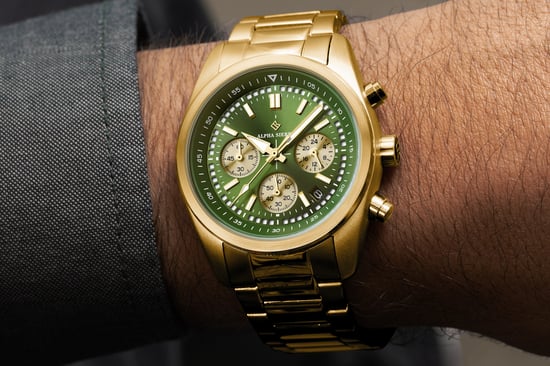 Alpha Sierra Horloge Reaper Goud - Image 3