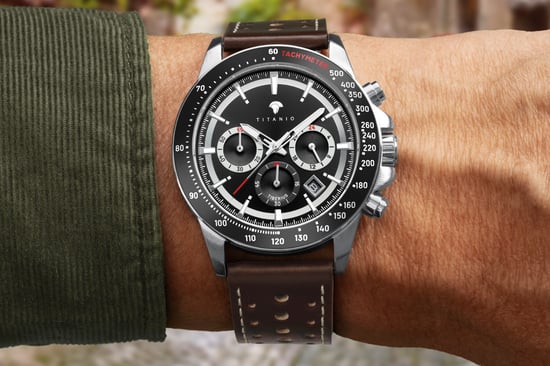 Titanio Horloge Tiberius Zilver - Image 3