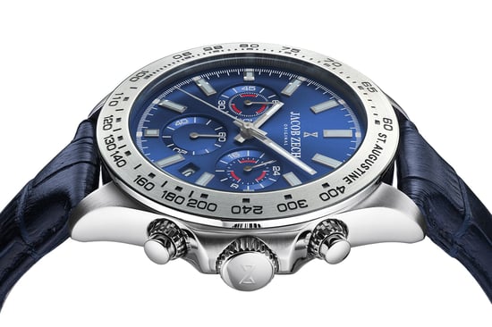 Jacob Zech Horloge St. Augustine Zilver - Image 2